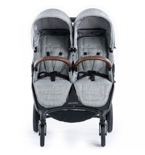 Valco Baby Snap Duo Trend Sport - bliźniaczy wózek spacerowy | Grey Marle